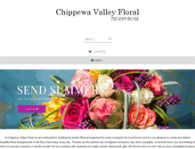 Tablet Screenshot of chippewavalleyfloral.com